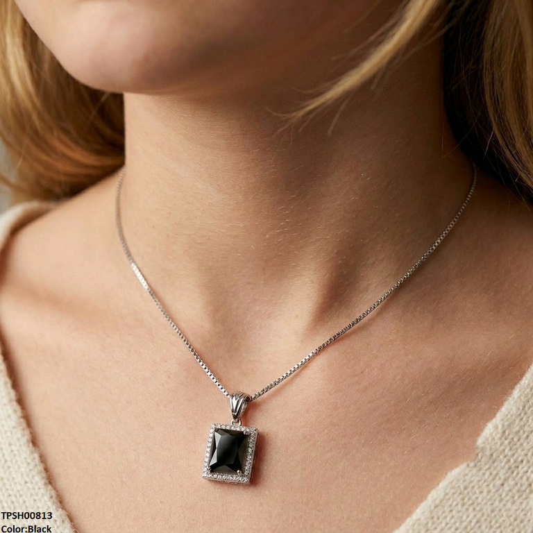 TPSH00813 MMJ Square Pendant - TPSH