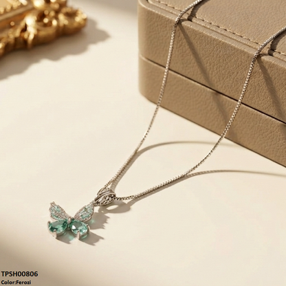 TPSH00806 MMJ Butterfly Drop Pendant - TPSH