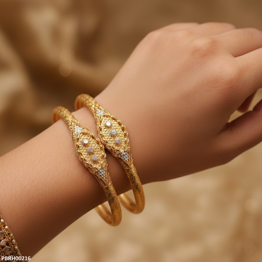 PBRH00216 MZM Round Bangles Set - PBRH