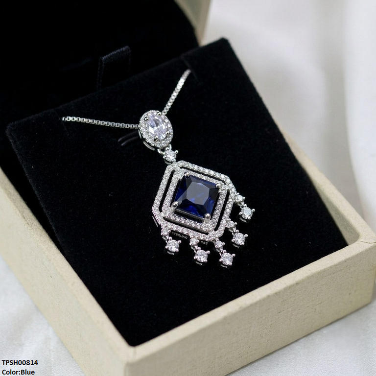 TPSH00814 MMJ Square Star Pendant - TPSH