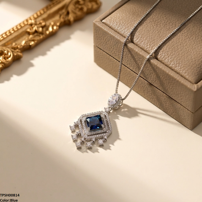 TPSH00814 MMJ Square Star Pendant - TPSH