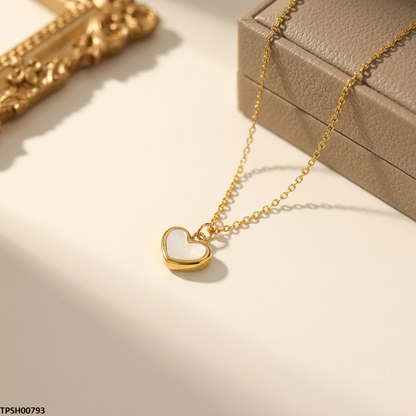 TPSH00793 MMJ Stainless Steel Heart Pendant - TPSH