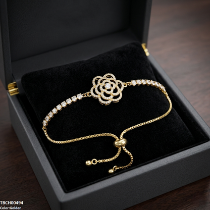 TBCH00494 DNG Flower Bracelet Adjustable - TBCH
