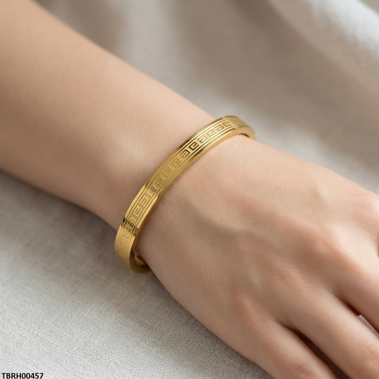 TBRH00457 MMJ Stainless Steel Round Braclet - TBRH