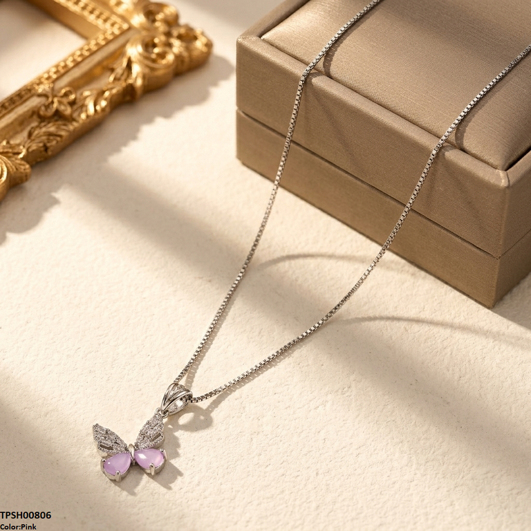 TPSH00806 MMJ Butterfly Drop Pendant - TPSH