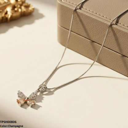 TPSH00806 MMJ Butterfly Drop Pendant - TPSH