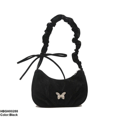 HBGH00288 BBM Butterfly Soft Velvet Bag - HBGH