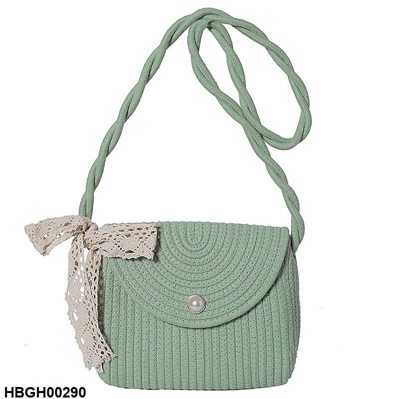 HBGH00290 BBM Woven Rope Hand Bag - HBGH