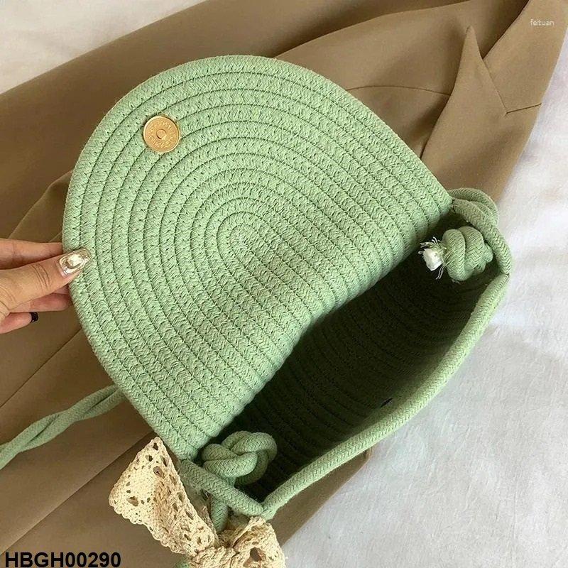 HBGH00290 BBM Woven Rope Hand Bag - HBGH
