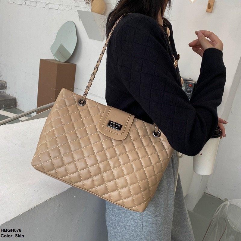 HBGH076 HMS Stylish Checkered Bag