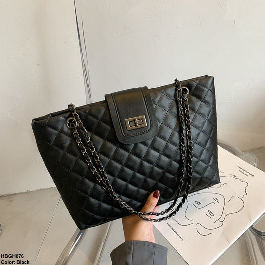 HBGH076 HMS Stylish Checkered Bag