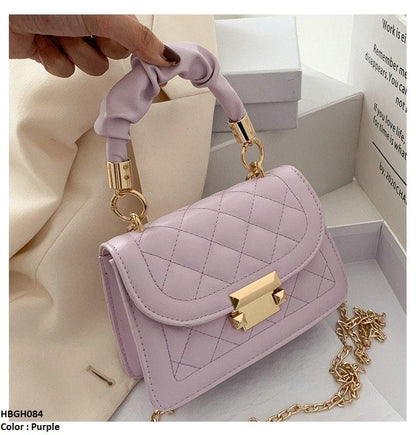 HBGH084 HMS Foreign Style Rhombus Chain Bag