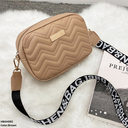HBGH092 APH Zigzag Crossbody Strap Mini Bag