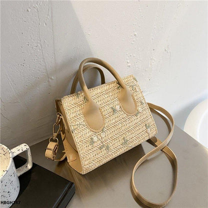 HBGH147 BBM Flower Embroidery Mini Hand Bag