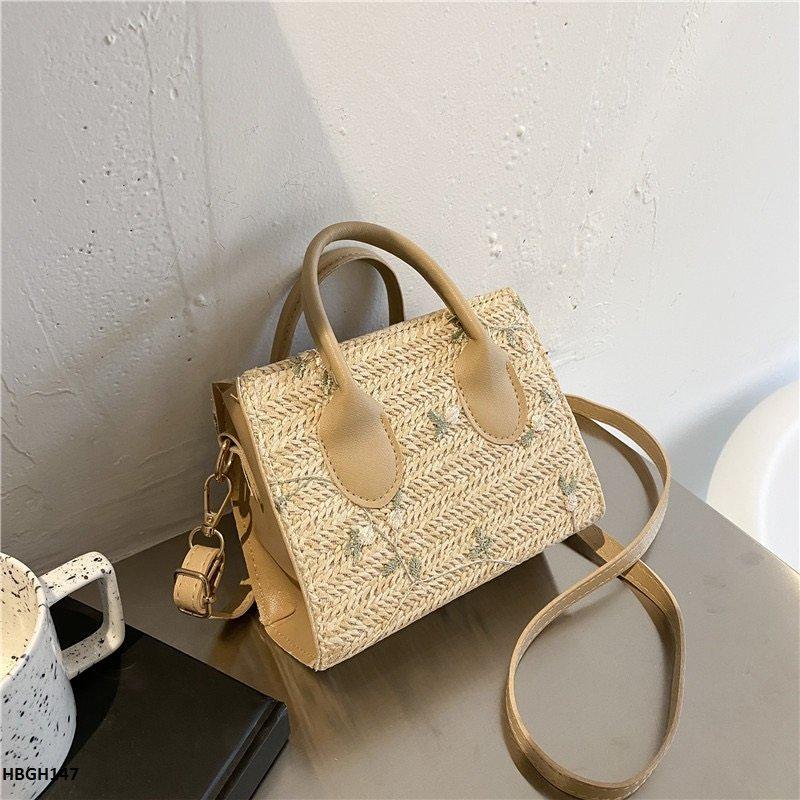 HBGH147 BBM Flower Embroidery Mini Hand Bag