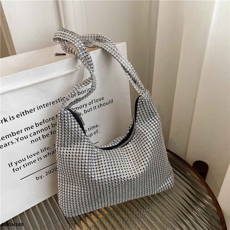 HBGH149 BBM Rhinestones Clutch Bag