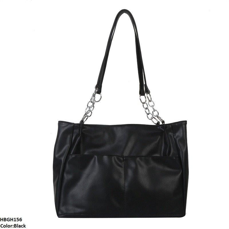 HBGH156 BBM Plain Leather Bag
