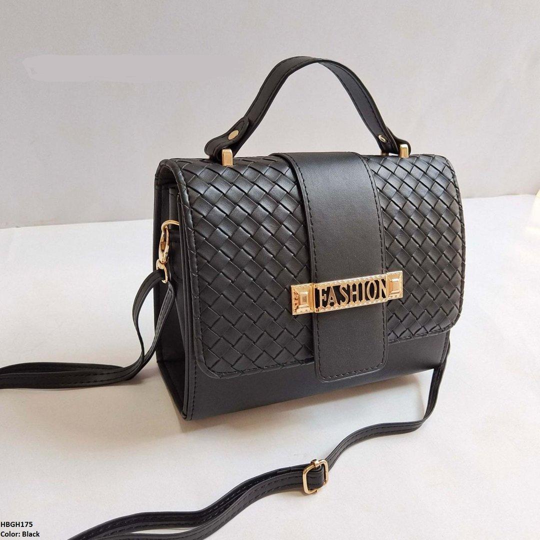 HBGH175 QWZ Fashion Metallic Buckle Hand Bag