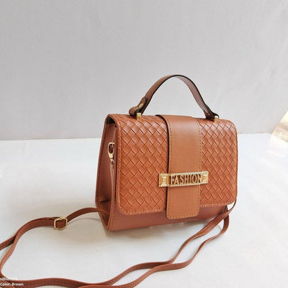 HBGH175 QWZ Fashion Metallic Buckle Hand Bag