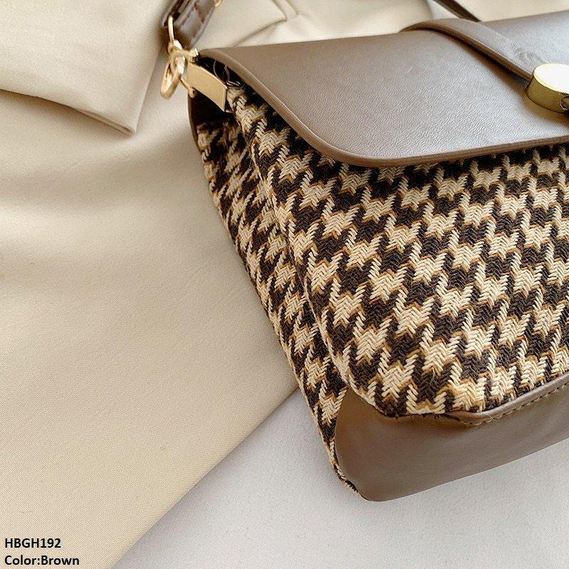 HBGH192 BBM Plain leather Bag