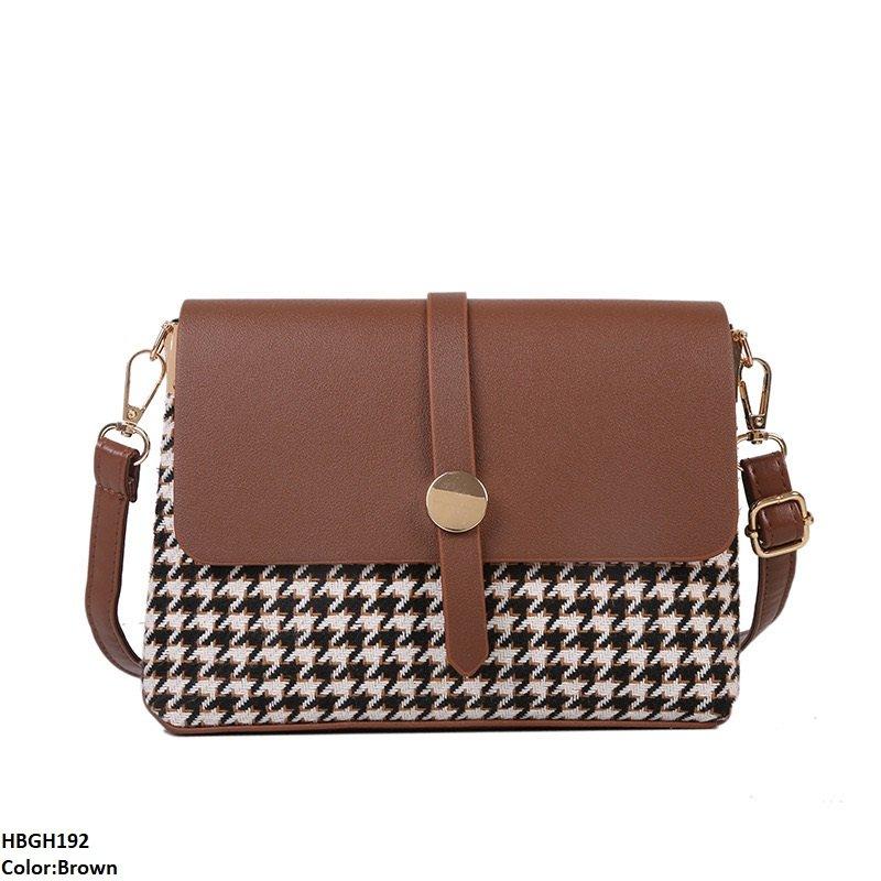 HBGH192 BBM Plain leather Bag