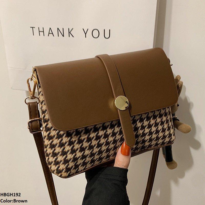 HBGH192 BBM Plain leather Bag