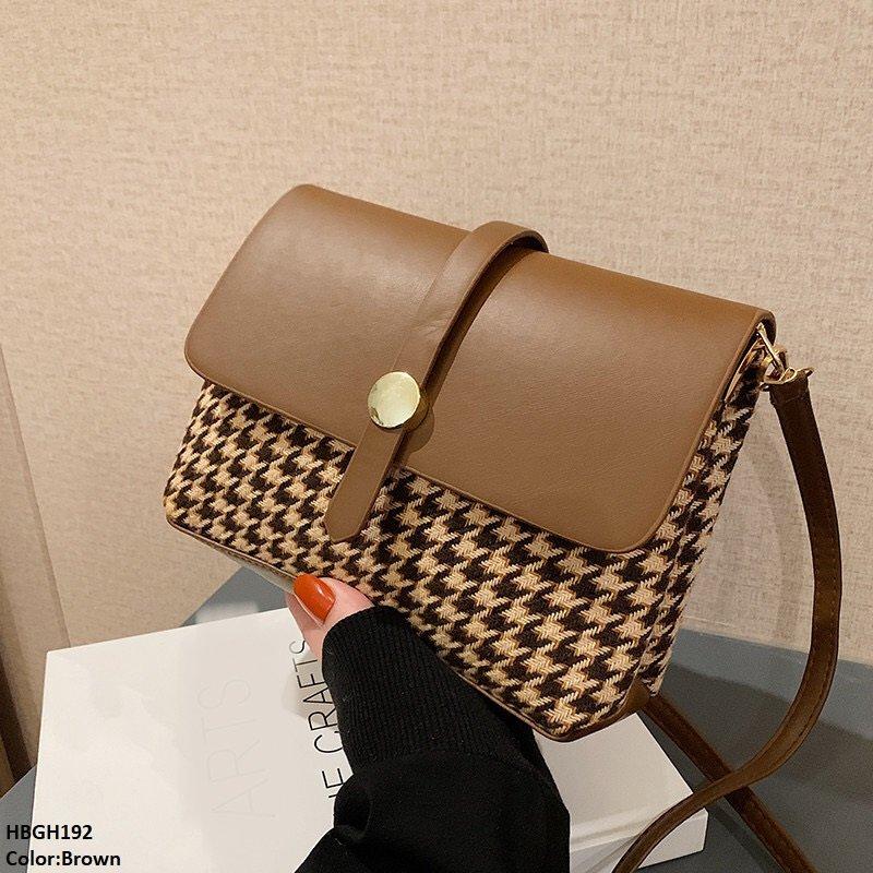 HBGH192 BBM Plain leather Bag
