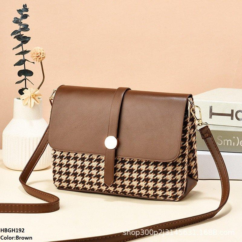 HBGH192 BBM Plain leather Bag