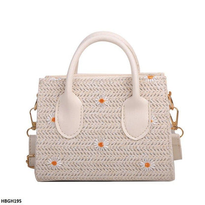 HBGH195 BBM Flower Embroidery Mini Hand Bag