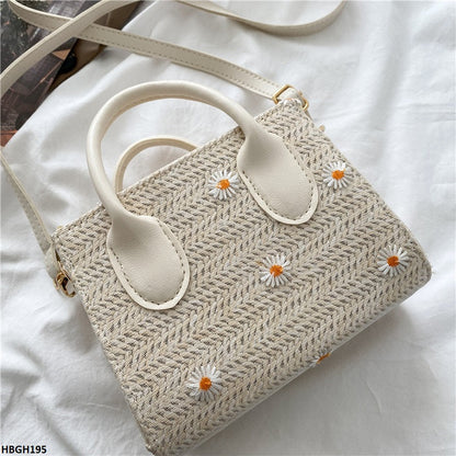 HBGH195 BBM Flower Embroidery Mini Hand Bag