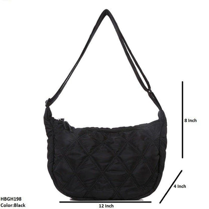 HBGH198 BBM Cross Embroidery Bag