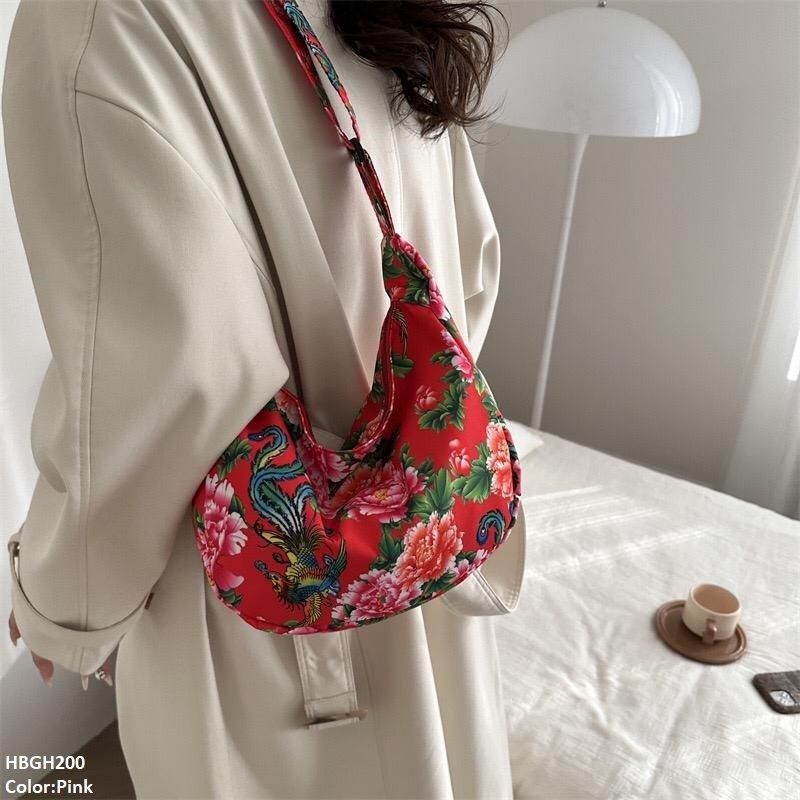 HBGH200 BBM Flower Printed Bag