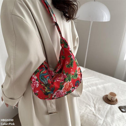 HBGH200 BBM Flower Printed Bag