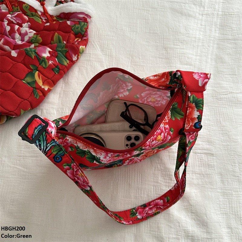 HBGH200 BBM Flower Printed Bag