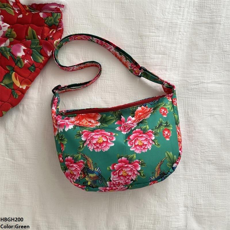 HBGH200 BBM Flower Printed Bag