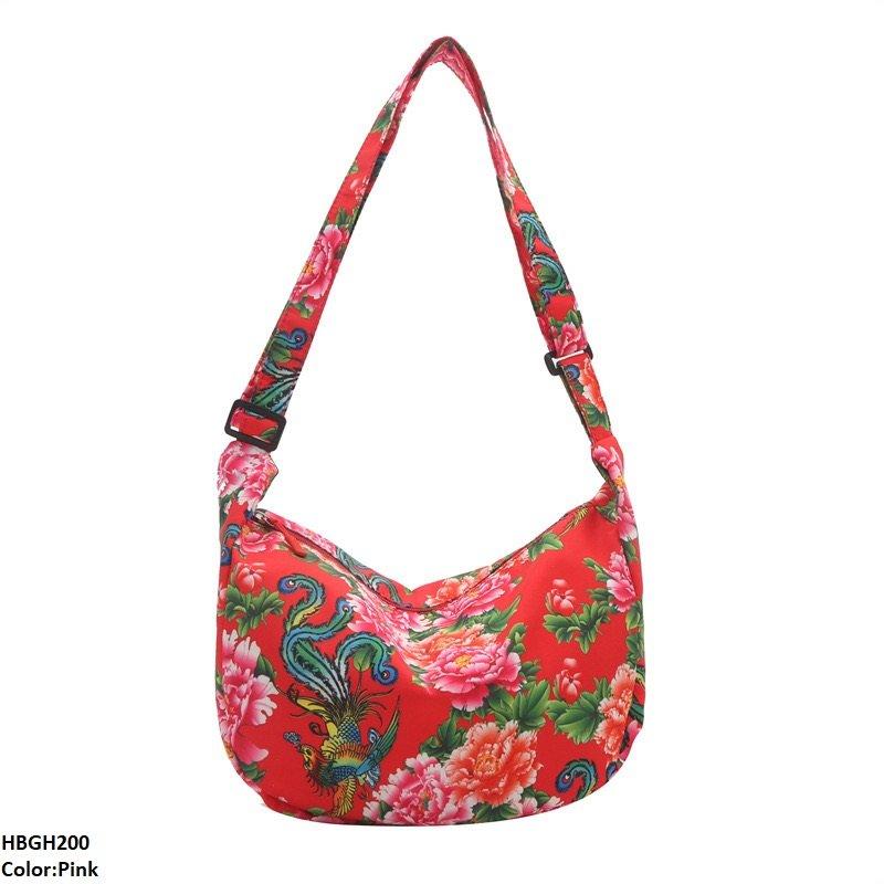 HBGH200 BBM Flower Printed Bag