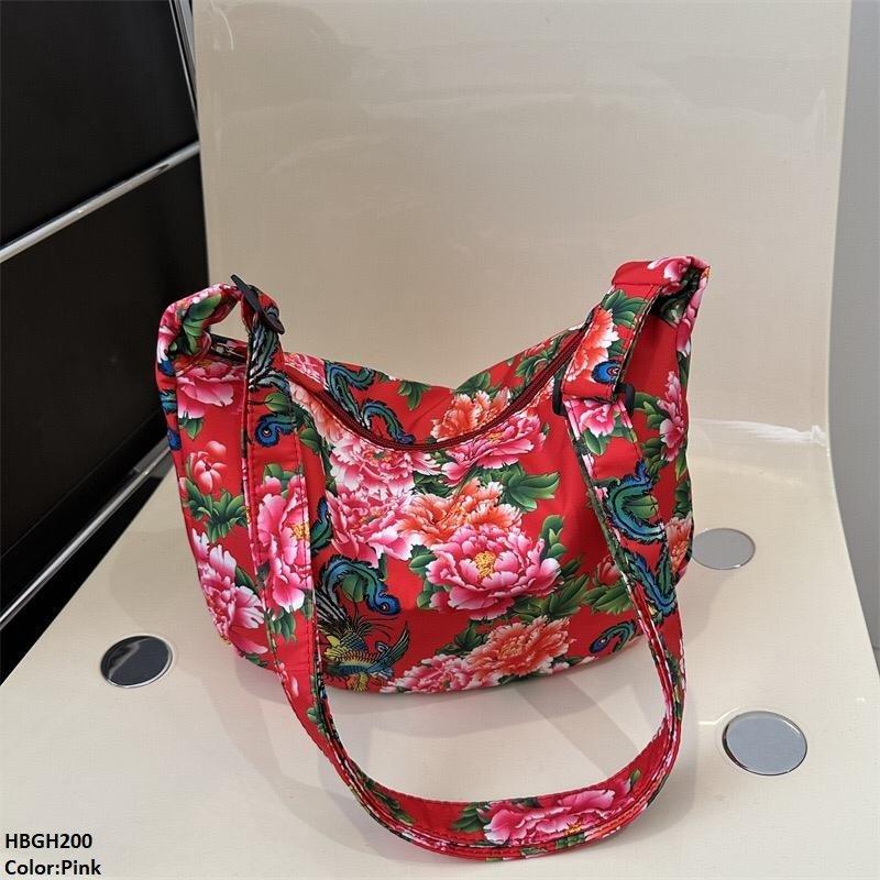 HBGH200 BBM Flower Printed Bag