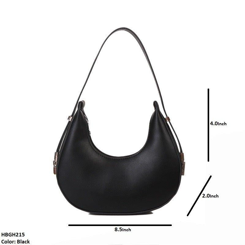 HBGH215 MSL C-Shaped Plain Armpit Bag