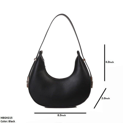 HBGH215 MSL C-Shaped Plain Armpit Bag