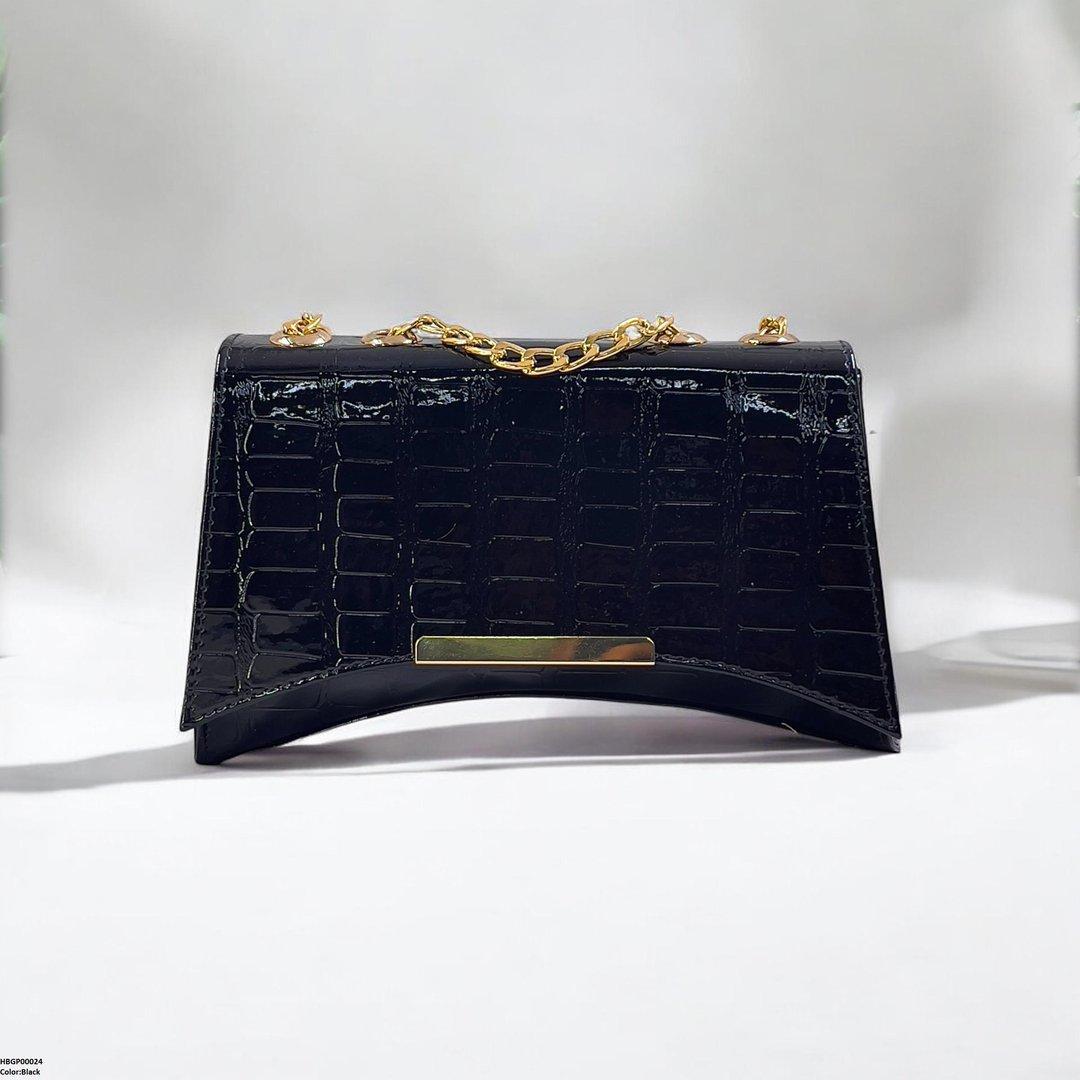 HBGP00024 Crocodile Pattern Ladies Hand Bag - HBGP