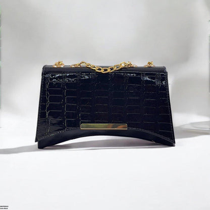 HBGP00024 Crocodile Pattern Ladies Hand Bag - HBGP