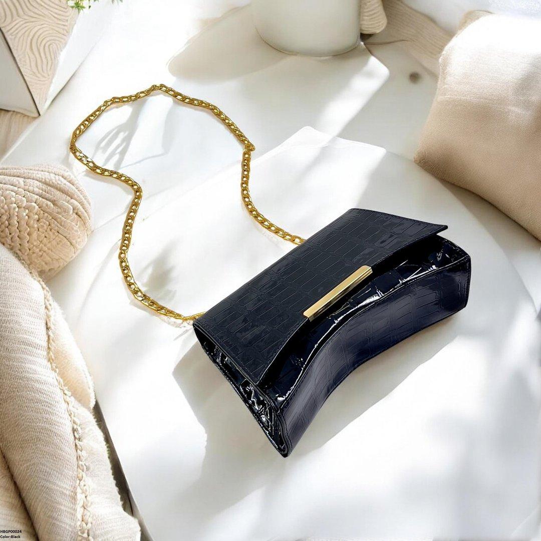 HBGP00024 Crocodile Pattern Ladies Hand Bag - HBGP