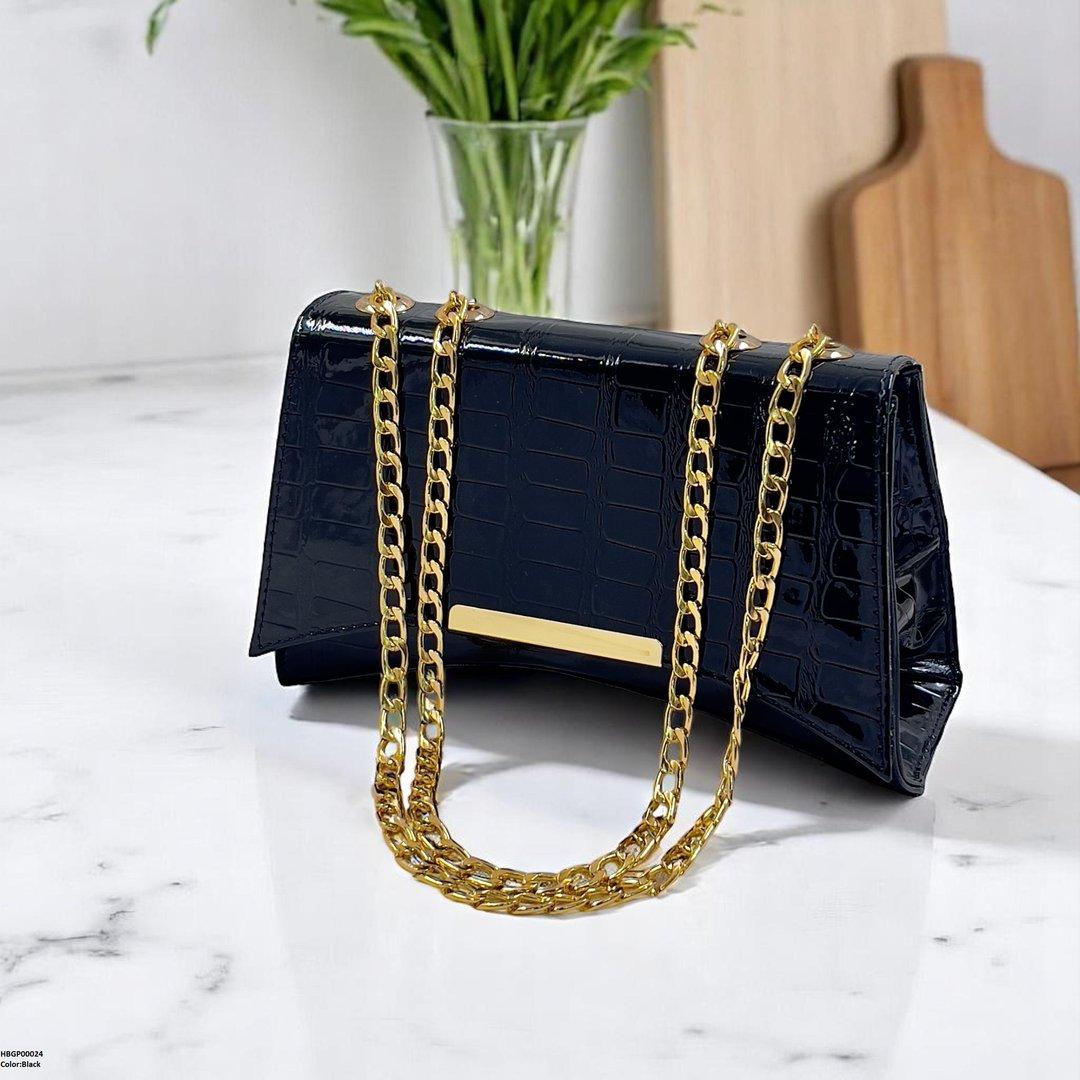 HBGP00024 Crocodile Pattern Ladies Hand Bag - HBGP