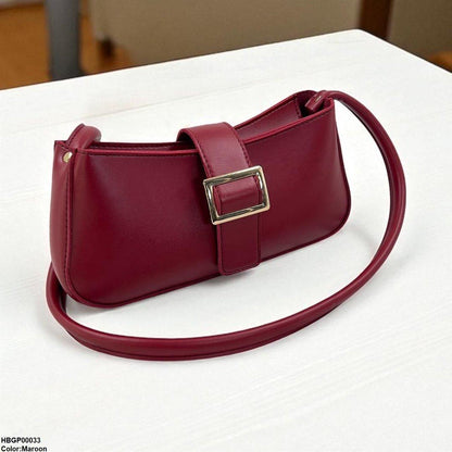 HBGP00033 Midnight Buckle Armpit Ladies Hand Bag