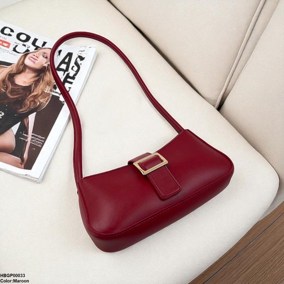 HBGP00033 Midnight Buckle Armpit Ladies Hand Bag