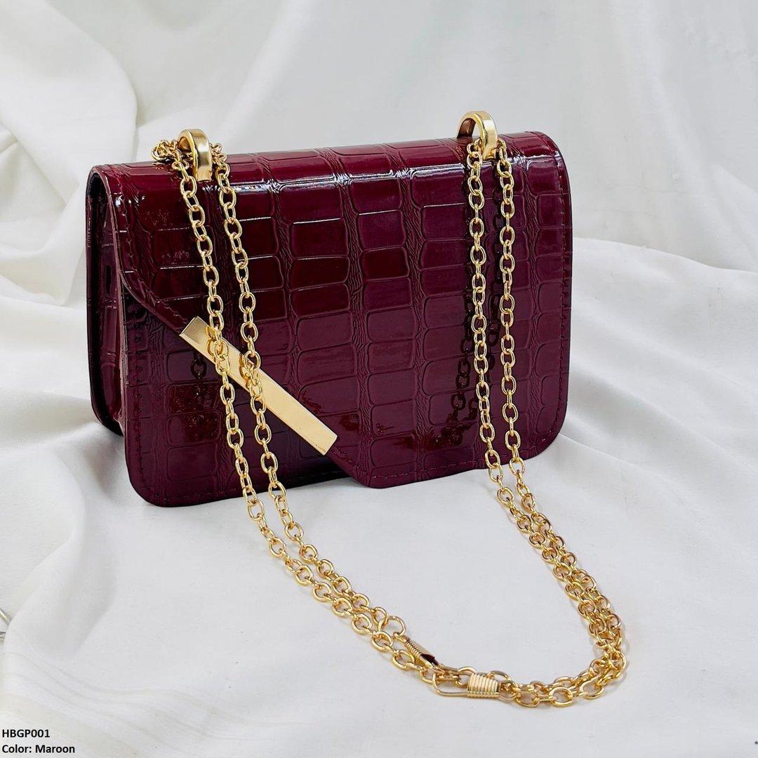 HBGP001 Cut Shaped Ladies Hand Bag - HBGP