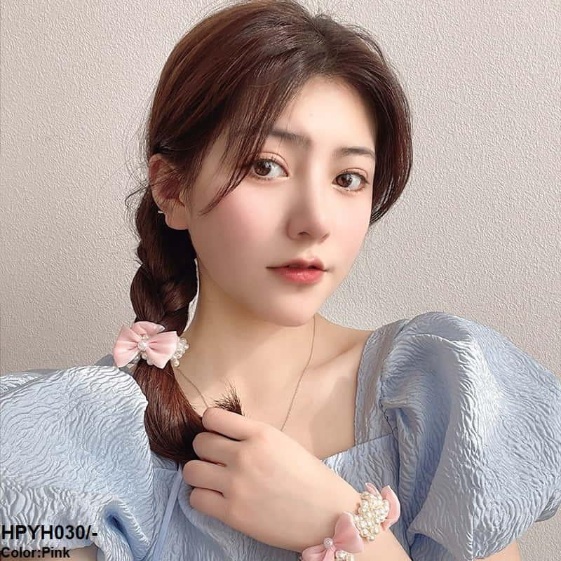 HPYH030 XHA Bow Pear Hair Pony