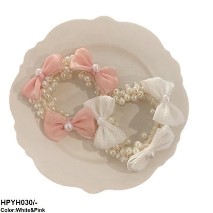 HPYH030 XHA Bow Pear Hair Pony