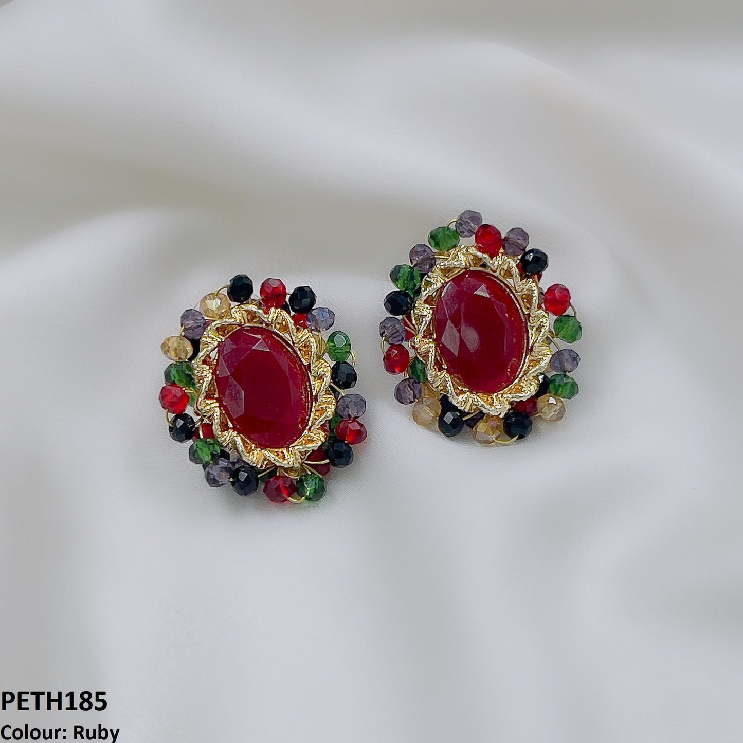 PETH185 SDQ Oval Tops Pair