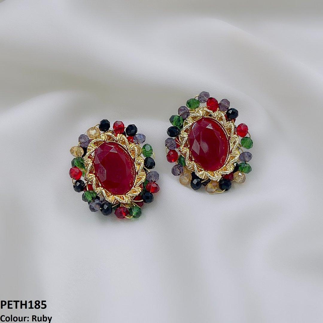 PETH185 SDQ Oval Tops Pair